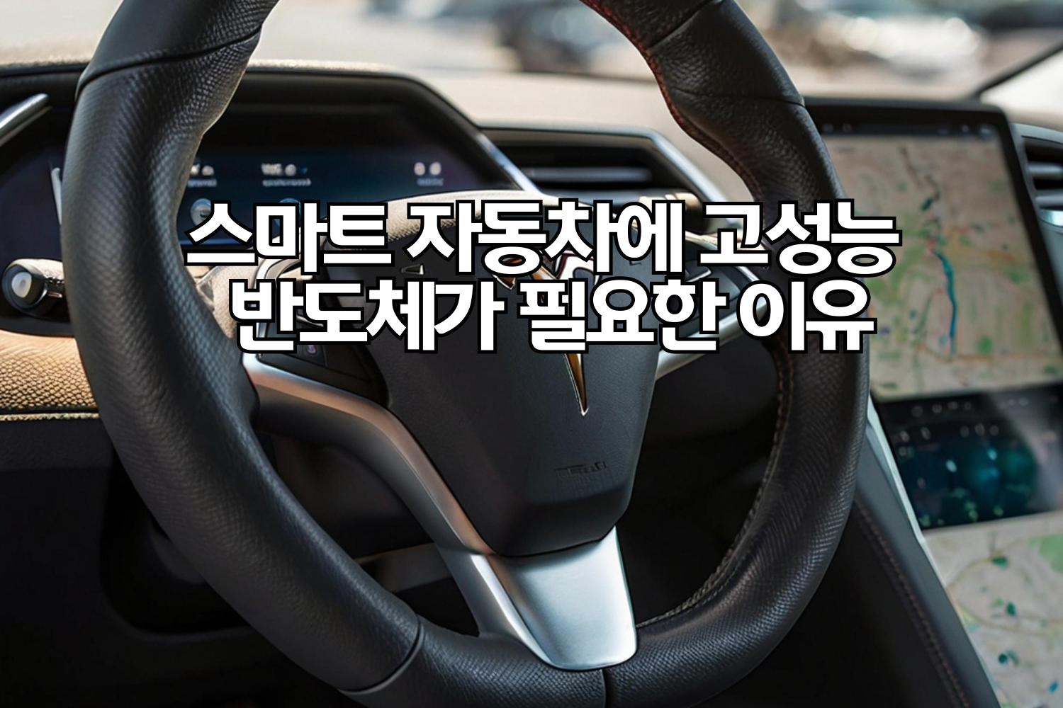 스마트 자동차에 고성능 반도체가 필요한 이유