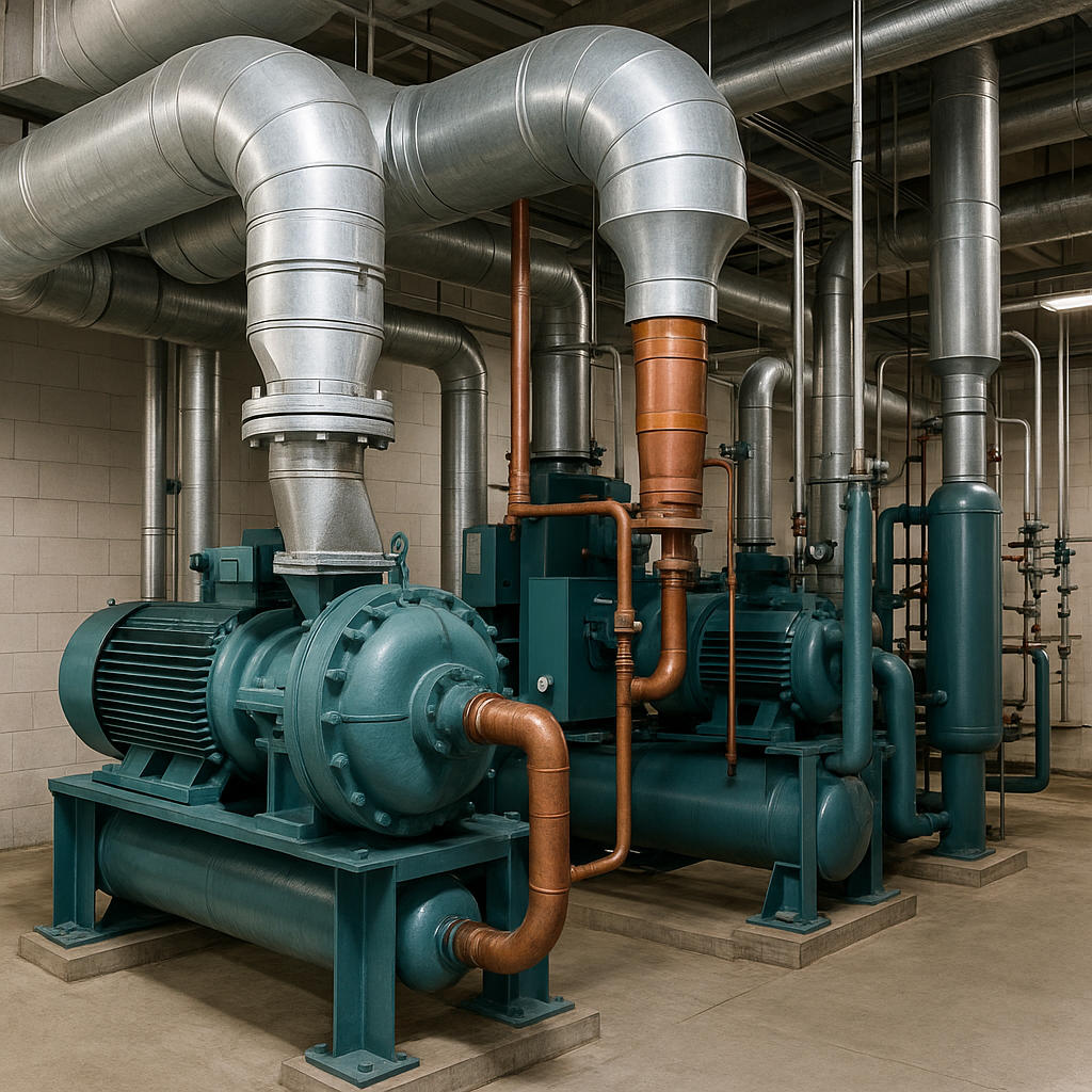 공조냉동설비 이미지