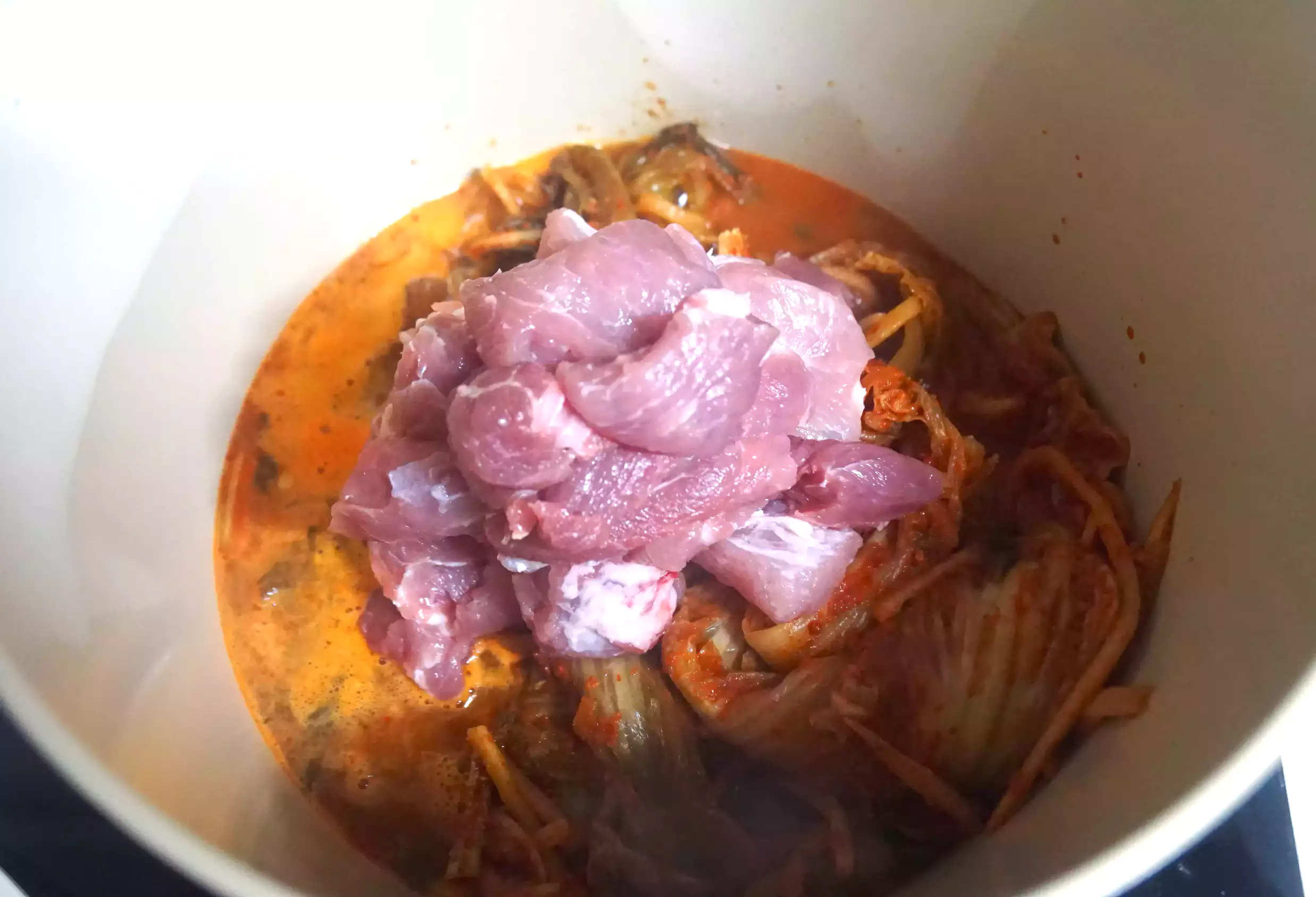 맛있는 김치찌개 끓이기
