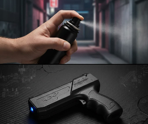 Pepper spray and Stun gun