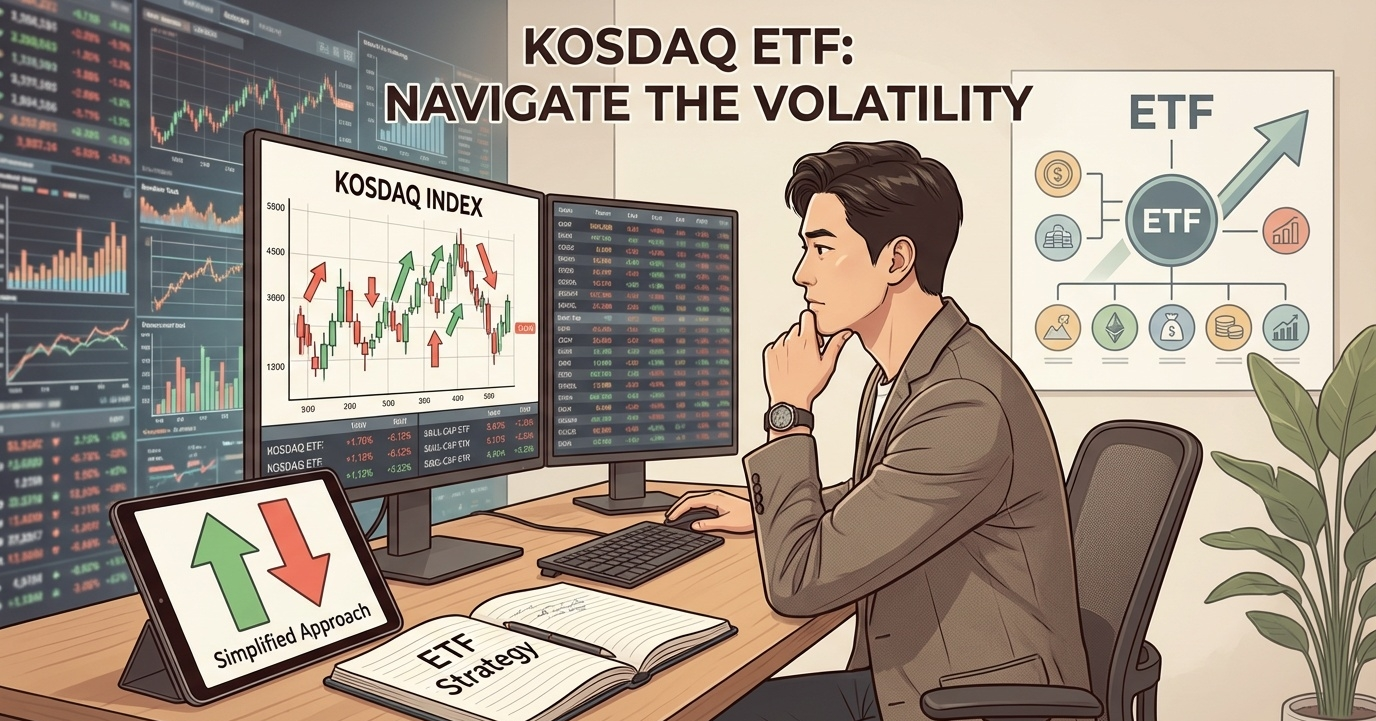 코스닥 투자 어렵다면 ETF로 접근… 레버리지·인버스는 왜 조심해야 할까