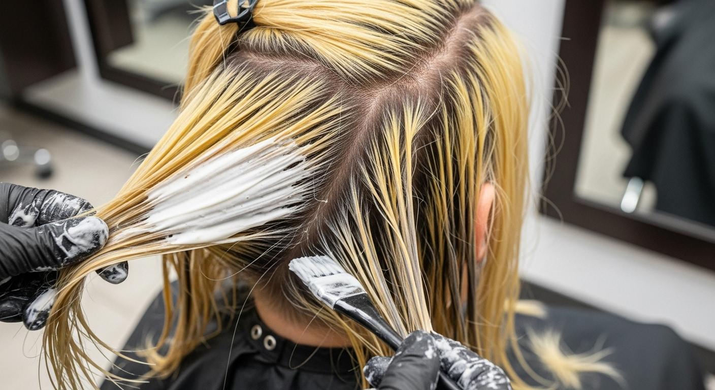 새치 탈색 비용