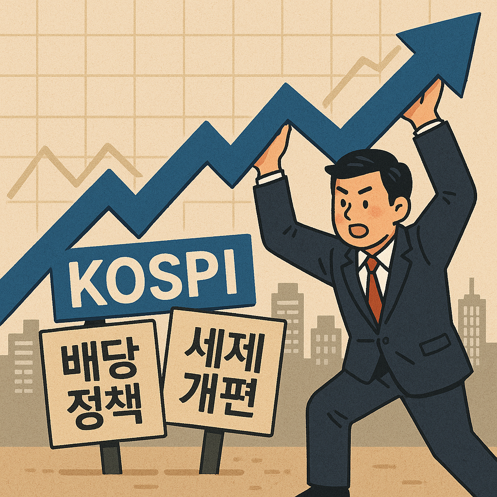 코스피 배당정책,세제개편,자본시장