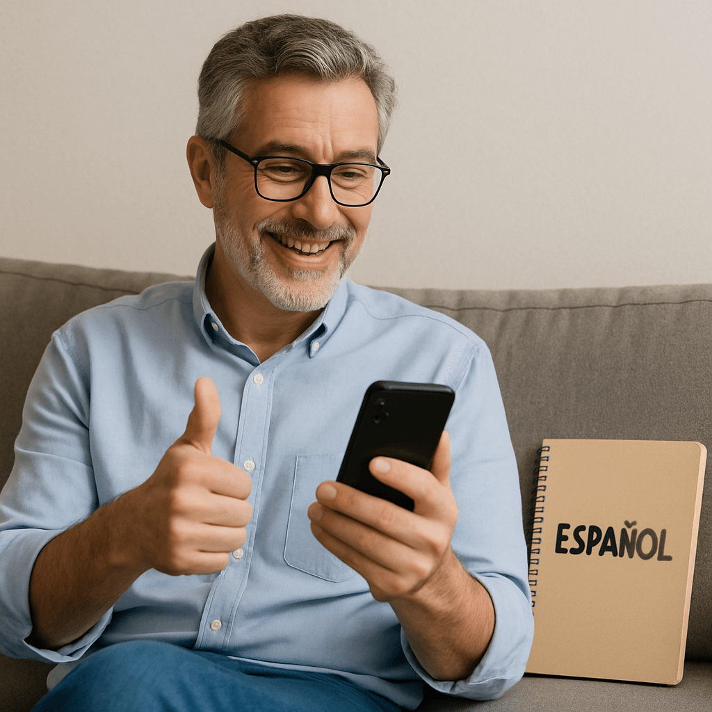 중년 스페인어, 무료로 시작해 유창하게 끝내는 법