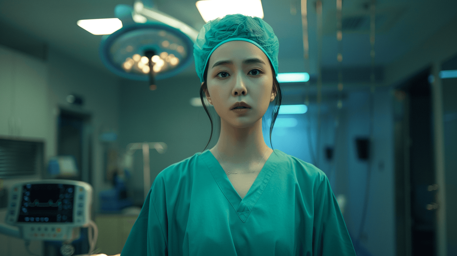 수술-가운을-입고-있는-의사