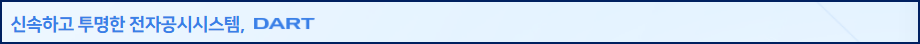 다트전자공시시스템 홈페이지 바로가기