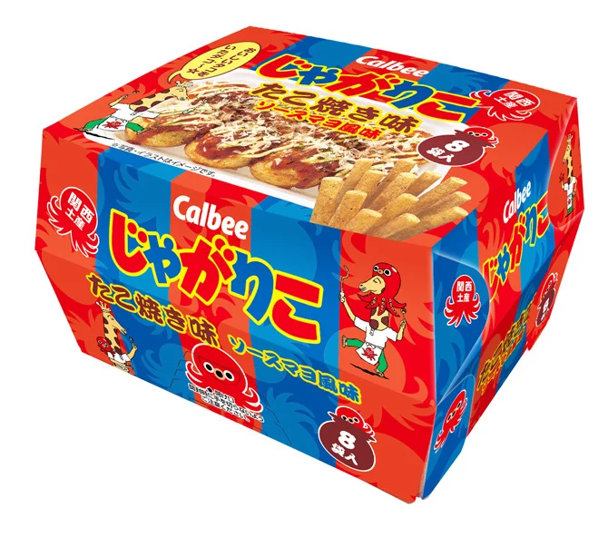 【칼비】 4위 쟈가리코 타코야키 맛 소스 마요네즈 맛