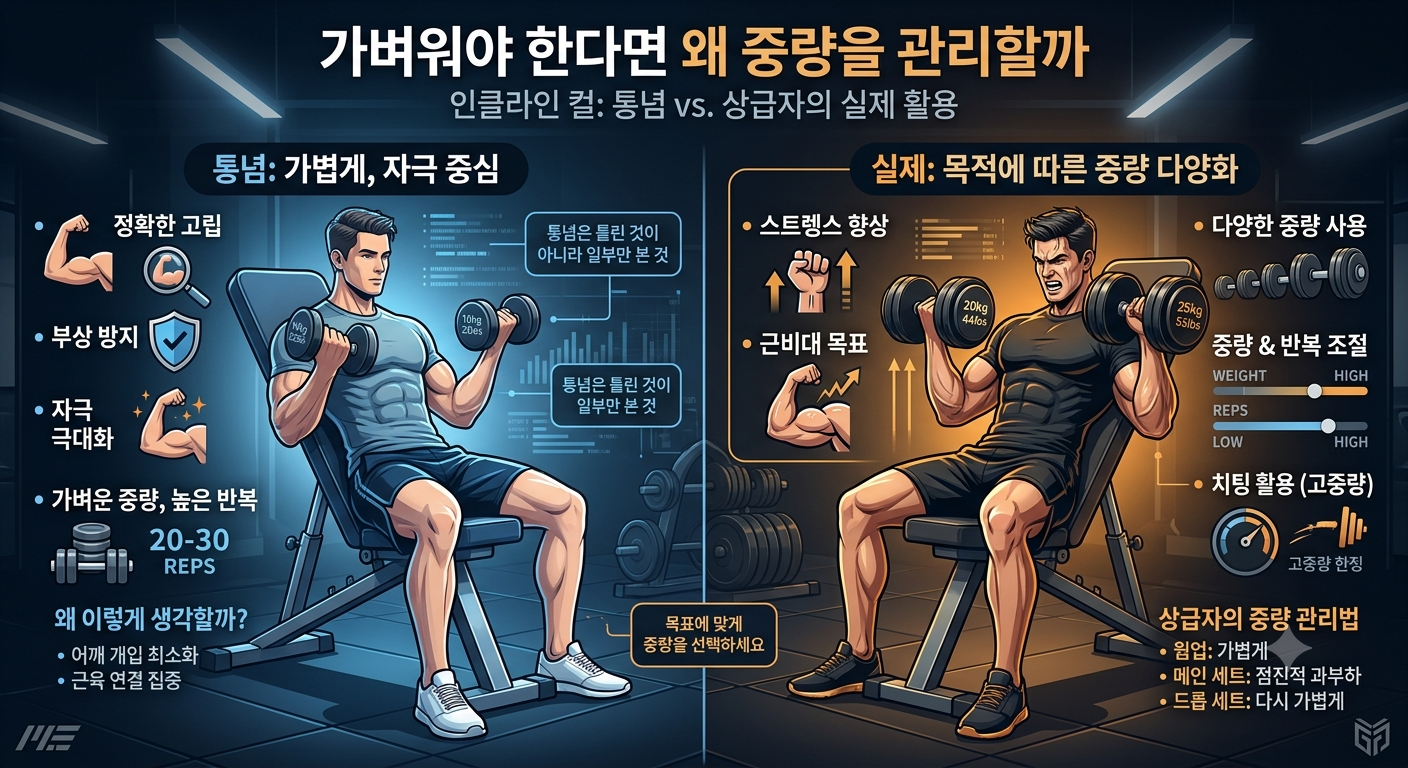 가벼워야 한다면 왜 중량을 관리할까