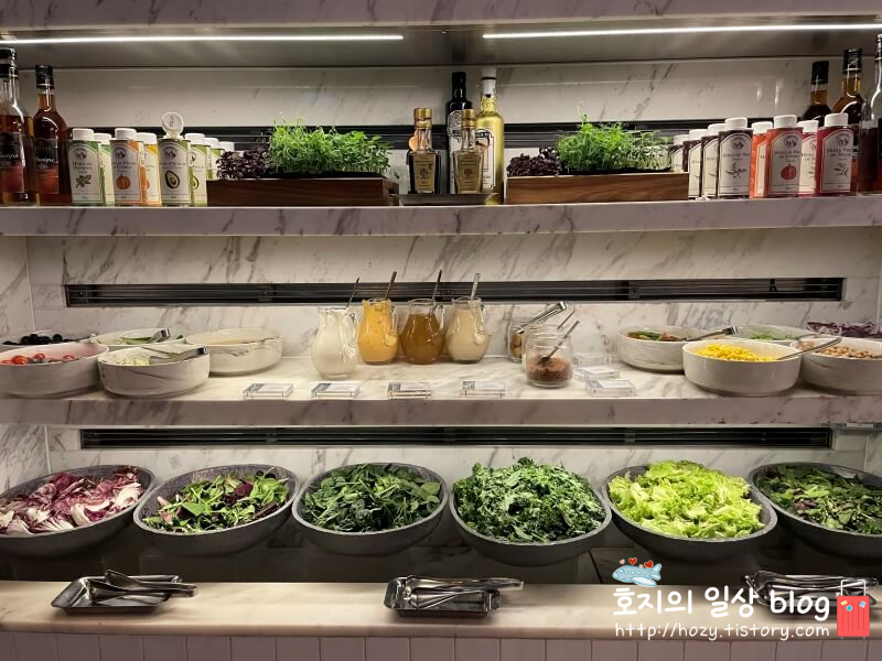 JW메리어트 싱가포르 조식 샐러드코너