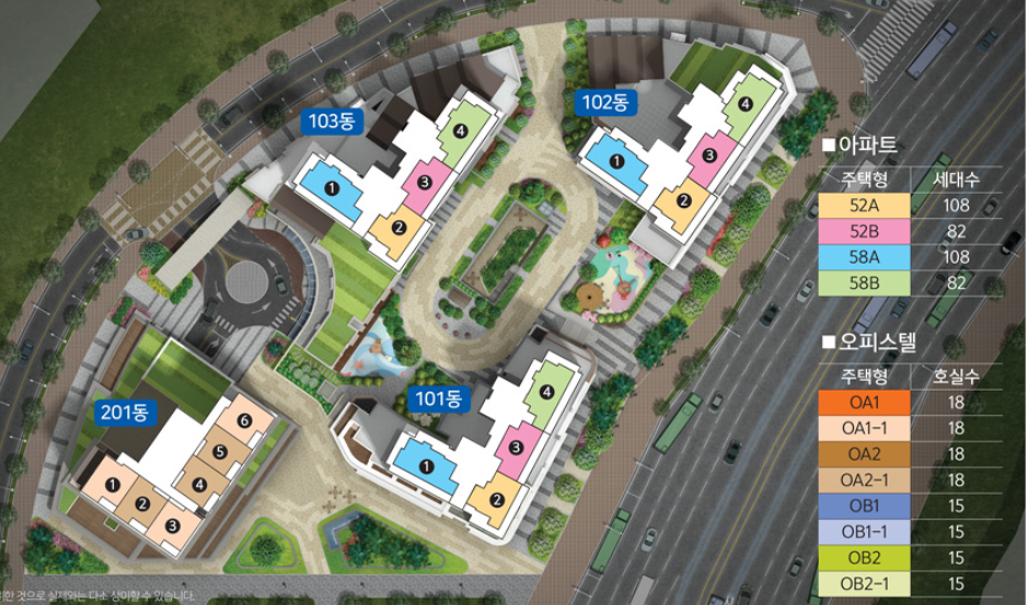 동탄역 금강펜테리움 더 시글로 분양가