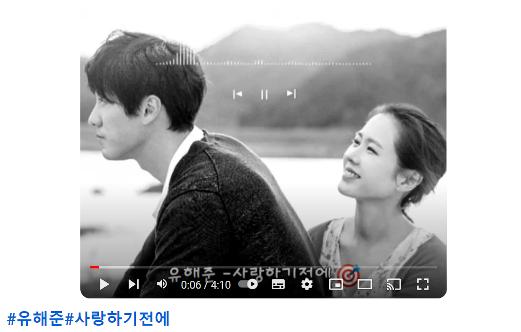 유해준-사랑하기-전에는