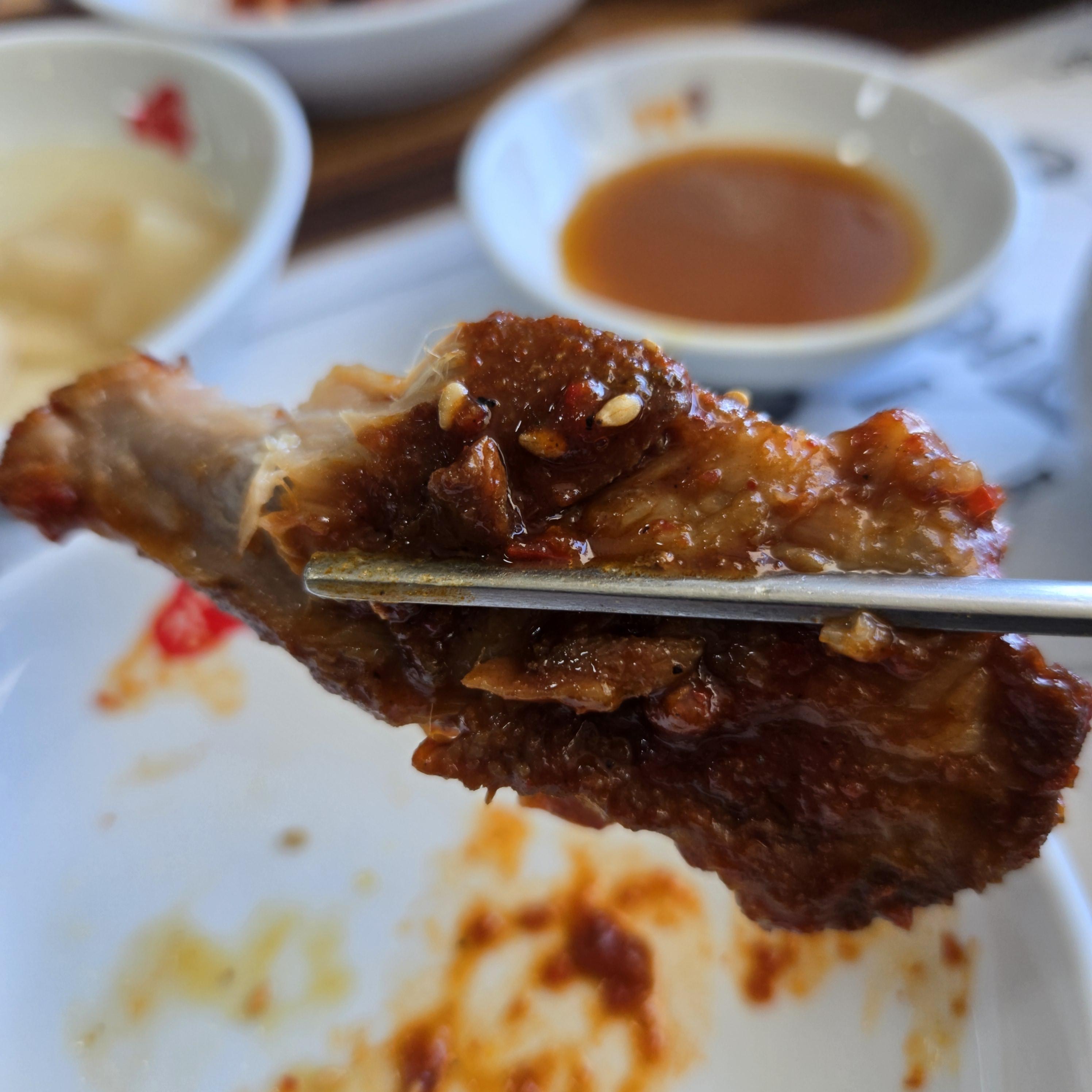 포천 호박꽃 등갈비 사진