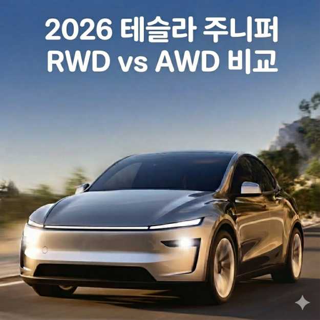 '26년 테슬라 주니퍼 RWD vs AWD 비교: 1000만원 더 쓸 가치 있을까?