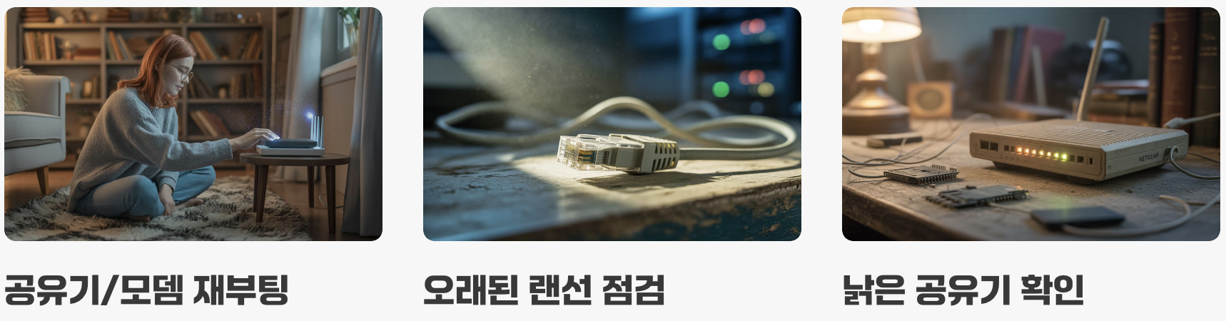 측정 결과가 이상할 때, 가장 먼저 할 일