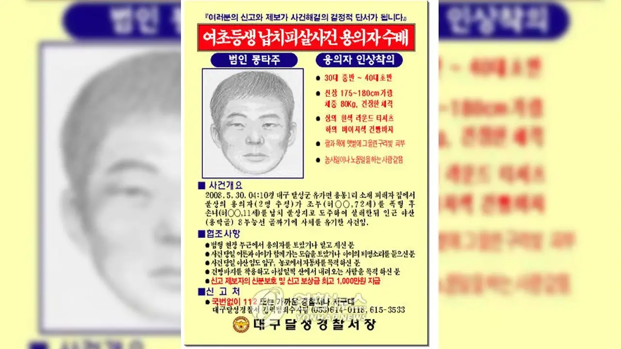 대구 초등생 납치 살인 사건 - 빨간 대문집 허 양 살인사건과 삼촌 살인사건?