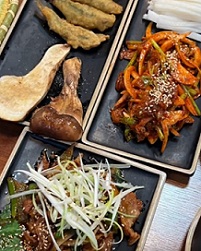 멸치쌈밥정식