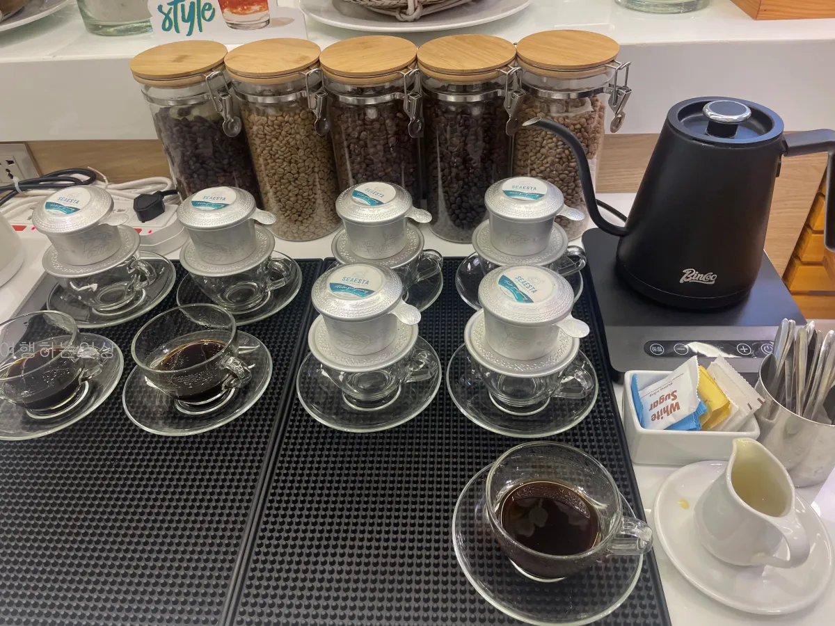 나트랑-가성비-호텔-시에스타-조식-계란메뉴-추천,커피,음식후기