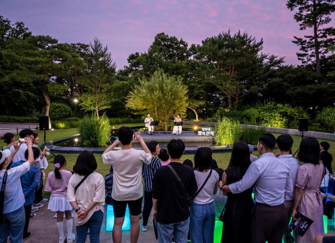 청와대 야간 개장