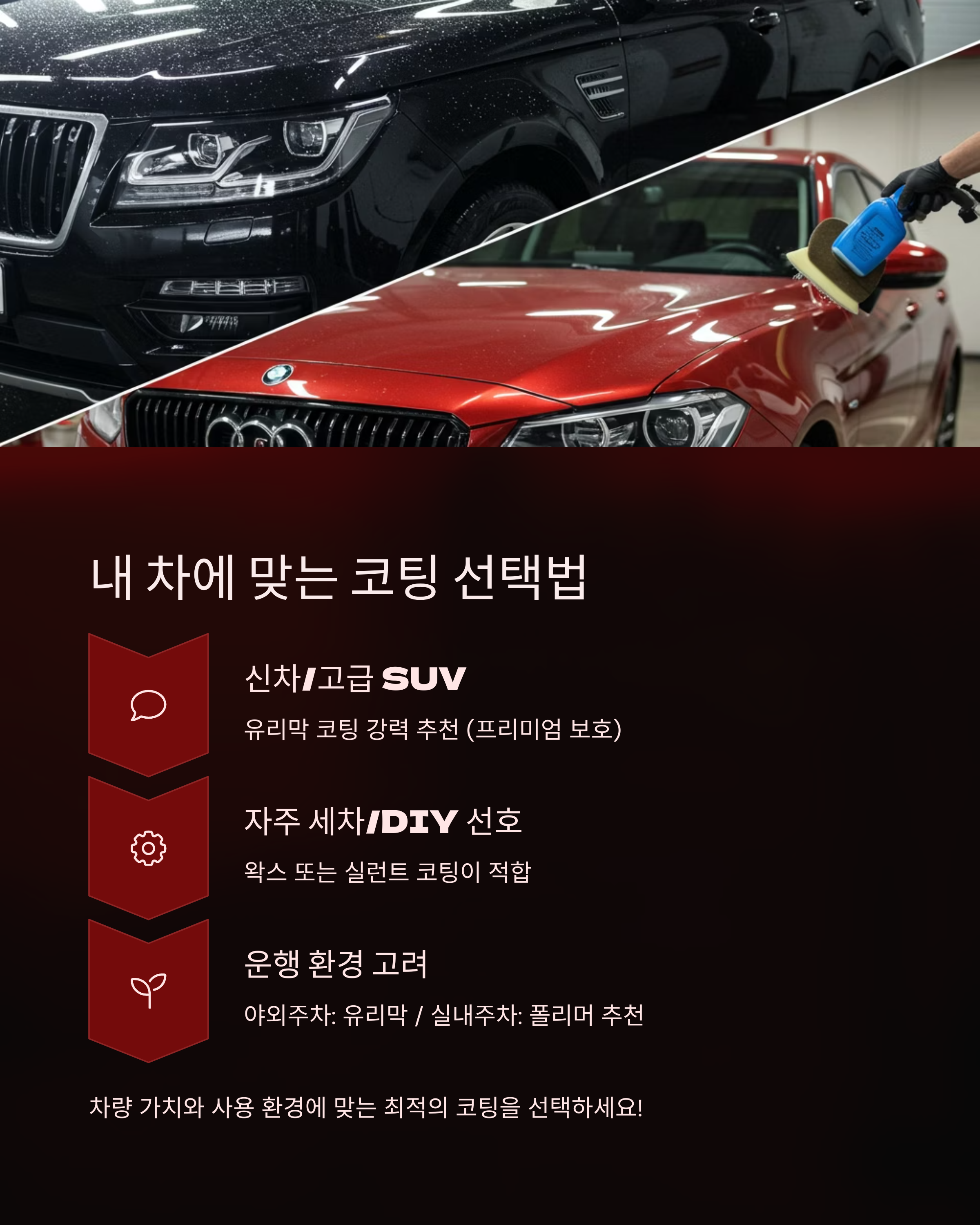 <img src="내-차에-맞는-코팅-선택법.jpg" alt="내 차에 맞는 코팅 선택법 이미지" />