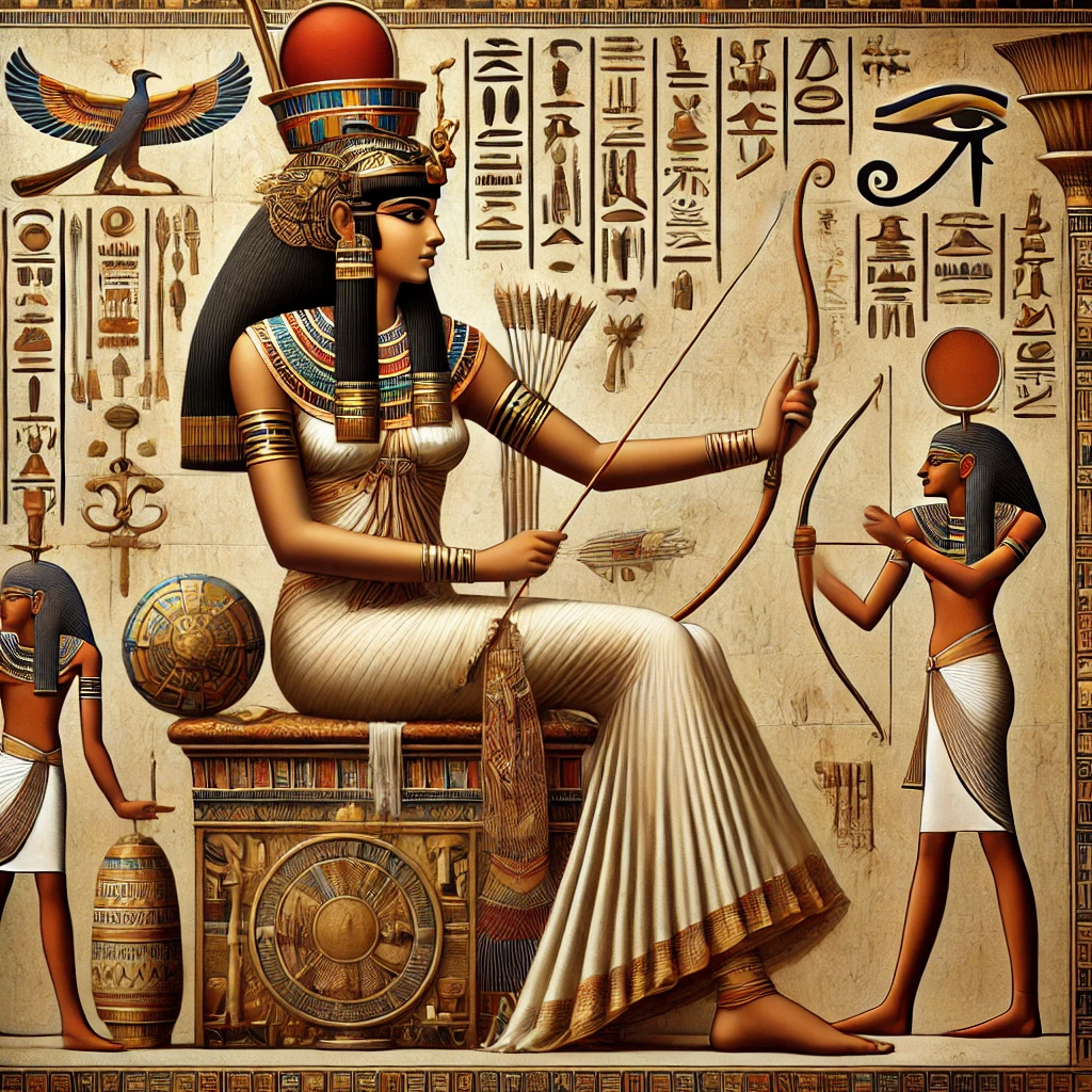 고대 이집트의 주요 여신과 그 역할- 네이트