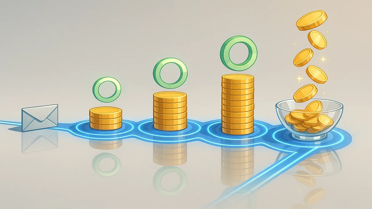 경정청구로 세금을 되찾는 과정을 보여주는 인포그래픽으로 5년 타임라인과 환급 절차를 시각적으로 표현