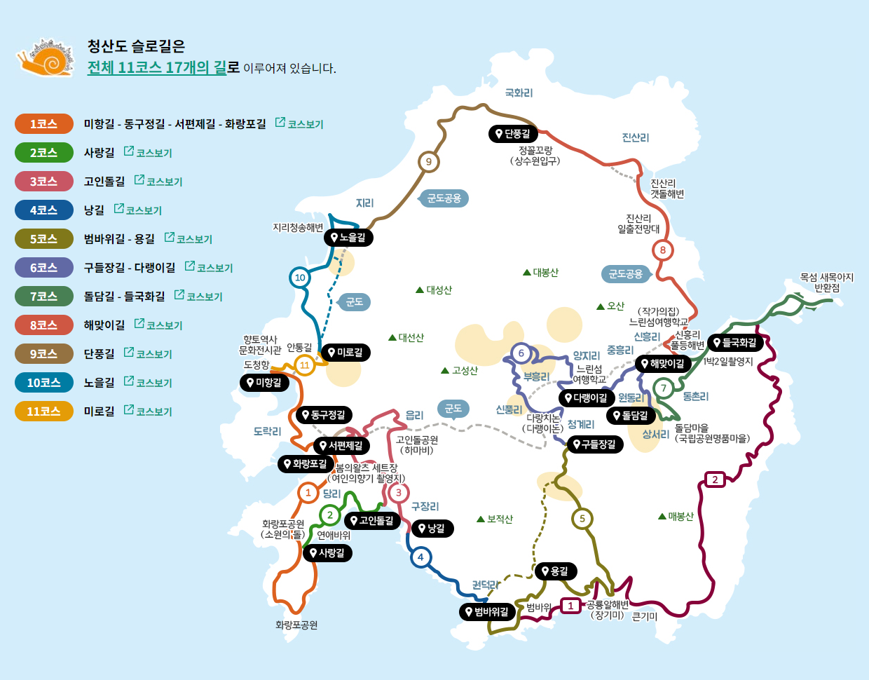 청산도 슬로길