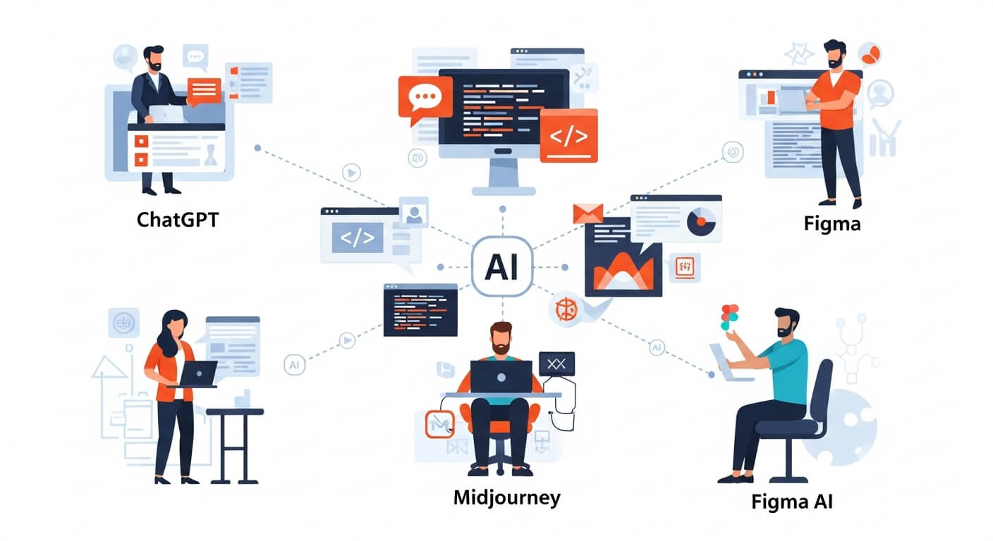 생성형 AI로 완성된 포트폴리오 실제 활용 예시