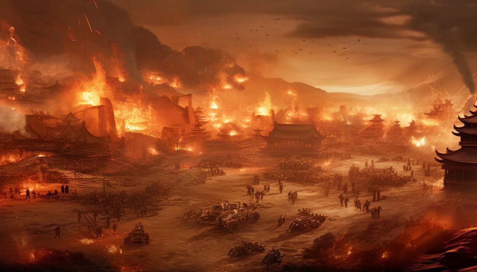 마을에 불을 지른 방화범, 조정이 내린 형벌은