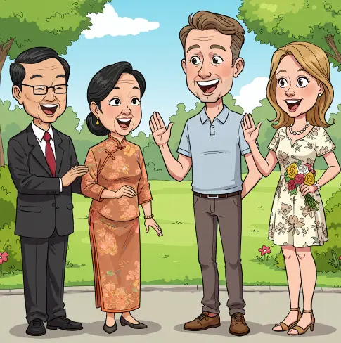 결혼식후 사돈인사-2