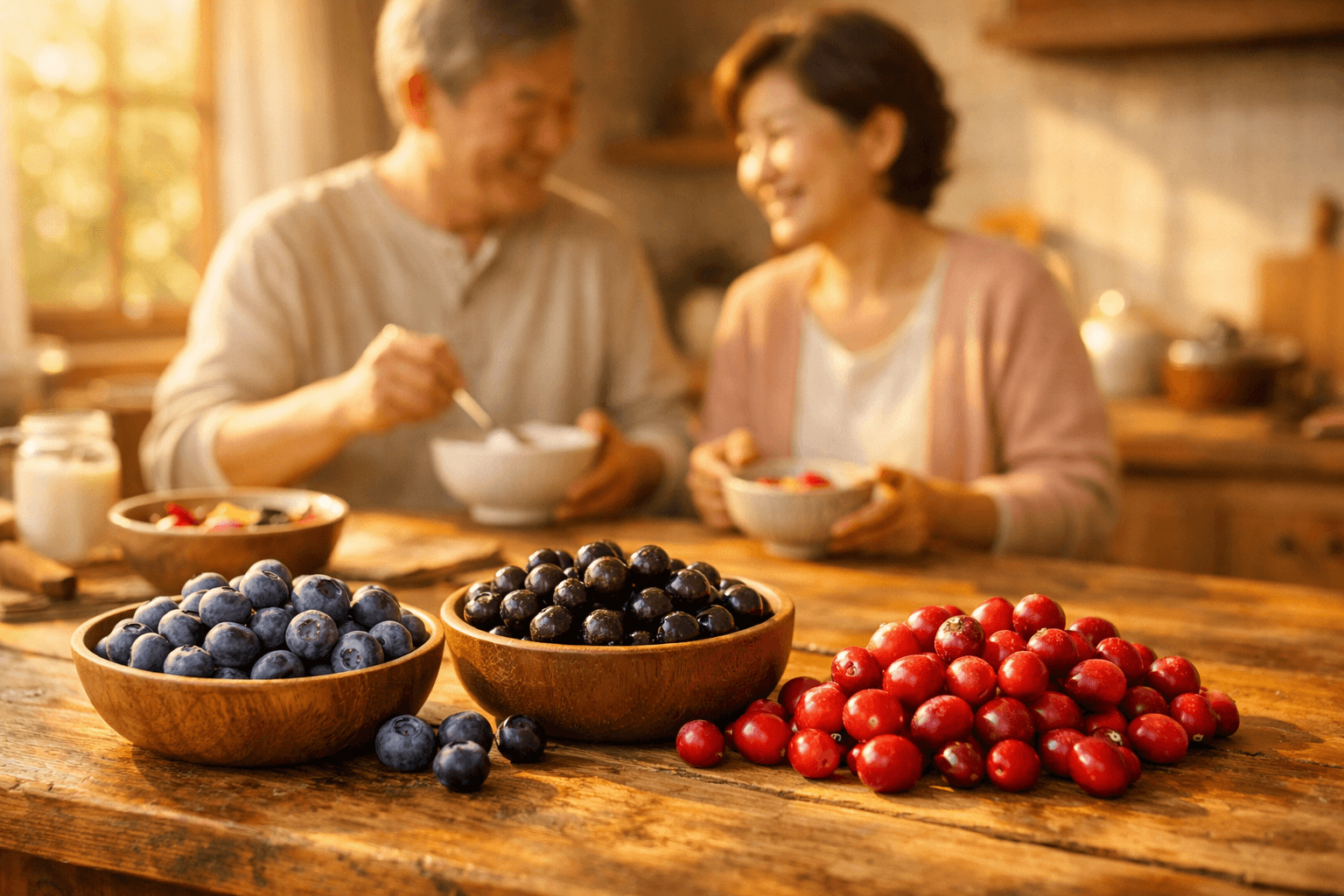 2026년 시니어 건강과 베리 (블루베리, 아로니아, 크랜베리)