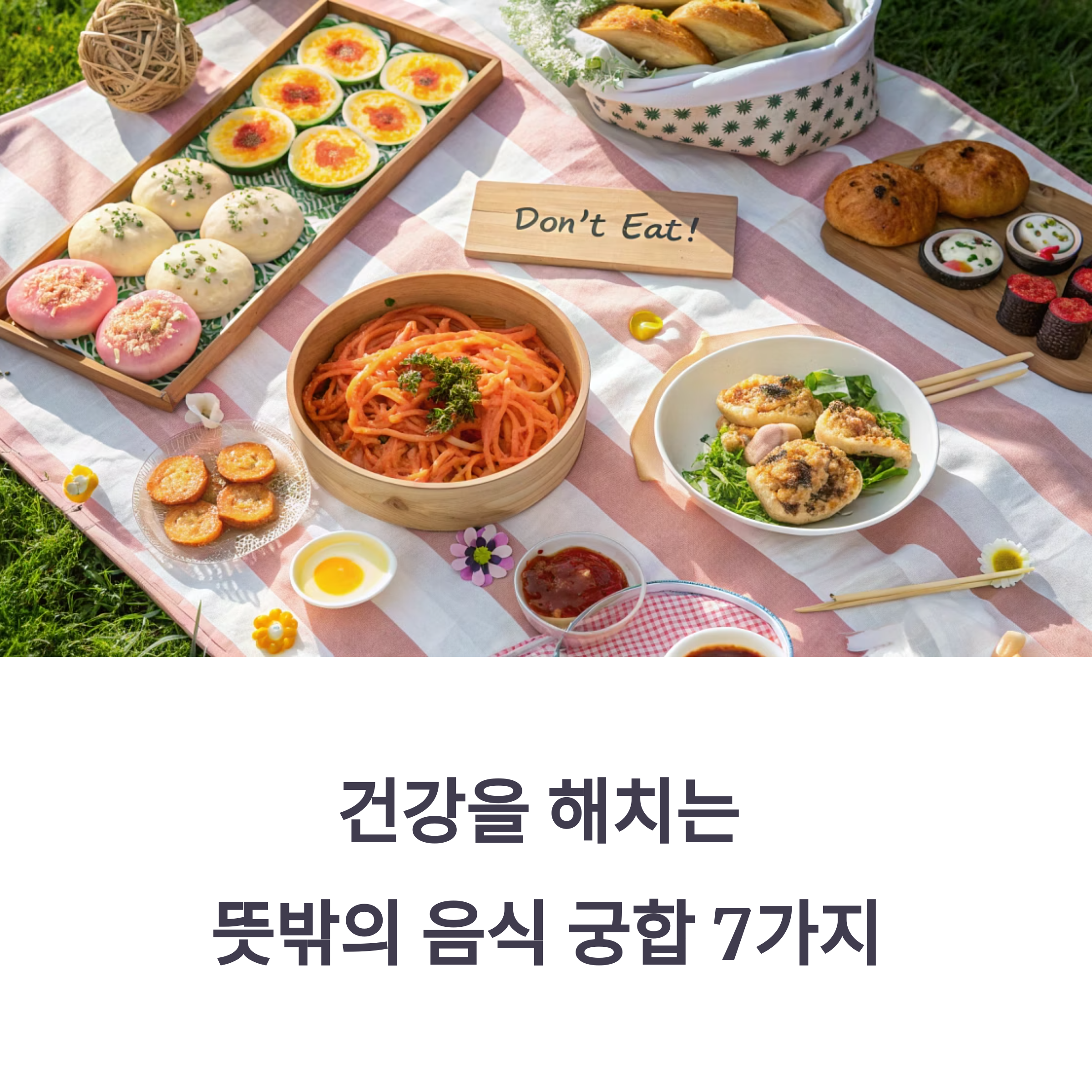 건강을 해치는 뜻밖의 음식 궁합 7가지