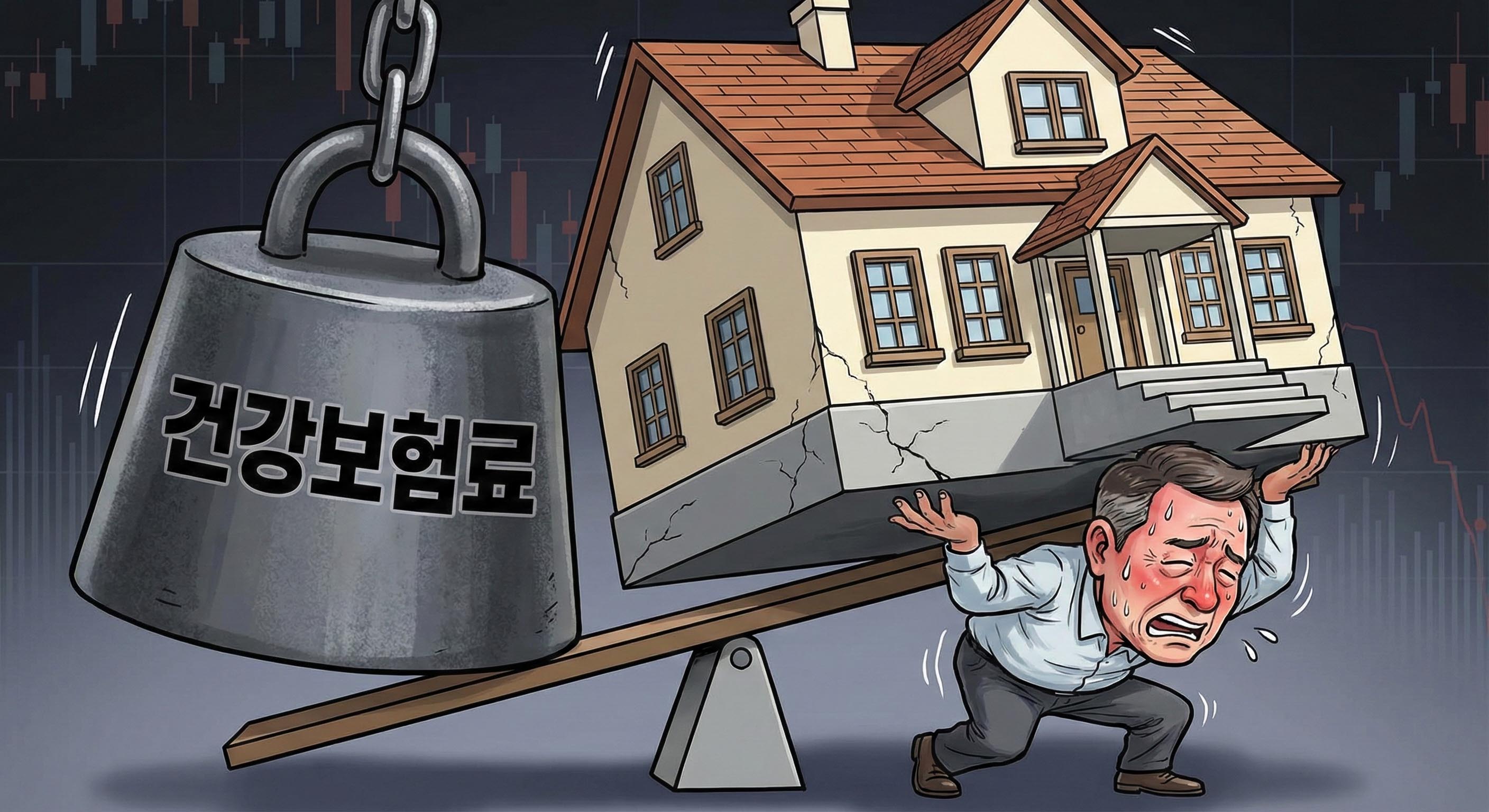 은퇴 후 날벼락, 월 20만 원 건보료 폭탄