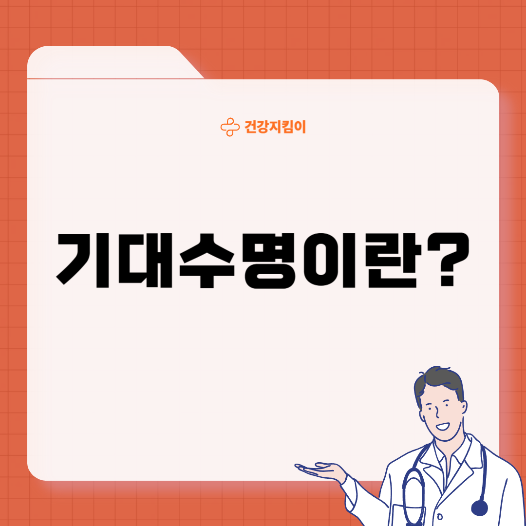 기대수명 자동 계산기 이란
