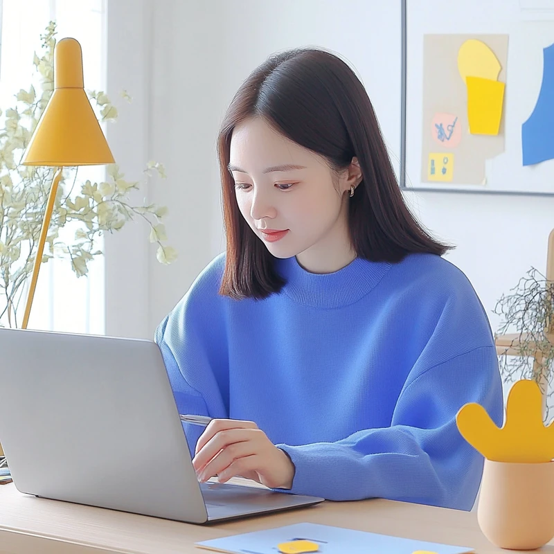 퇴직연금 ETF 추천, IRP 계좌 관리, 연금계좌 ETF 수익률, 40대 직장인 투자, 2025년 연금 투자 흐름을 반영해, 여성 직장인이 노트북으로 ETF 수익성과 상품을 체크하는 자연스러운 모습