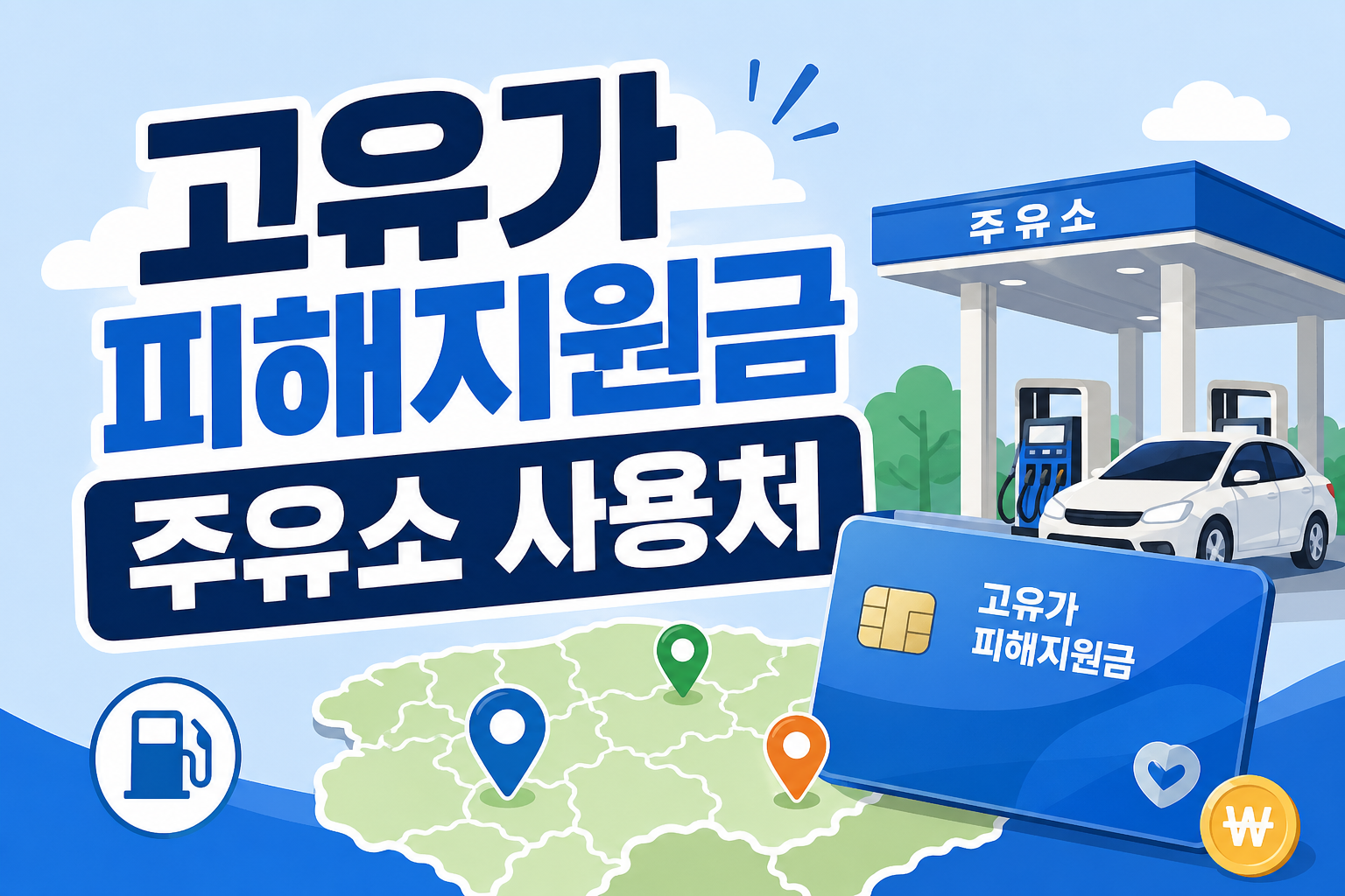 고유가 피해지원금 주유소 사용처 썸네일