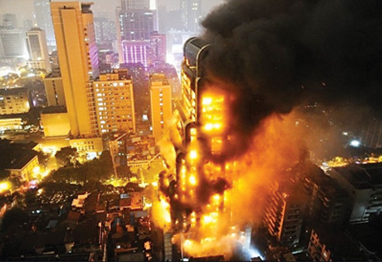 연돌효과로인한화재문제점