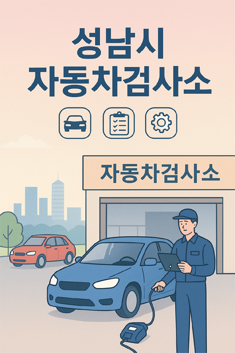 성남시 자동차검사소 이미지