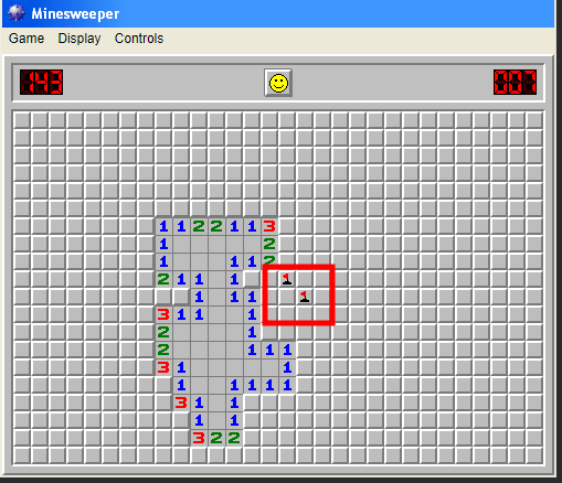 지뢰 찾기 게임