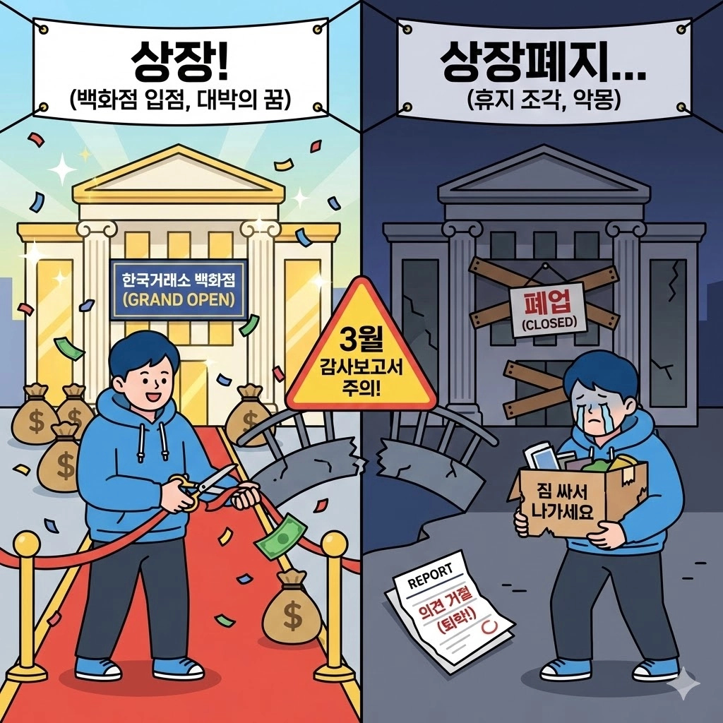 [필독] 내 주식 휴지조각 된다고 공포의 3월 상장폐지 시즌, 부실기업 피하는 법 총정리