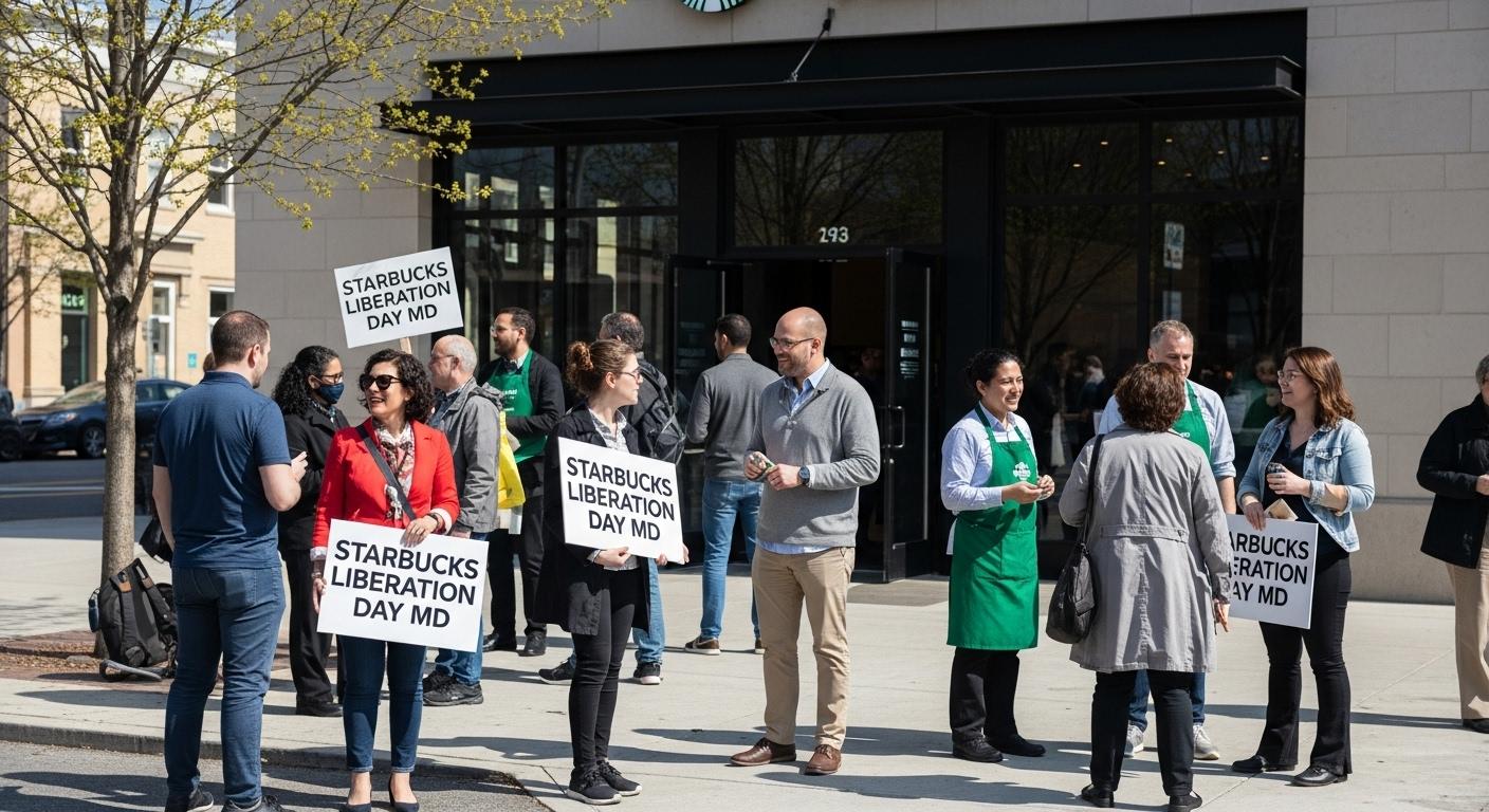 스타벅스 광복절 md