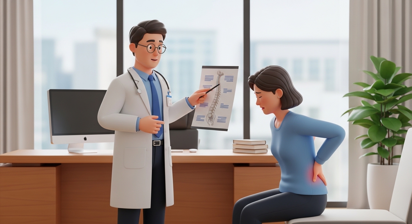 등통증, 등통증원인