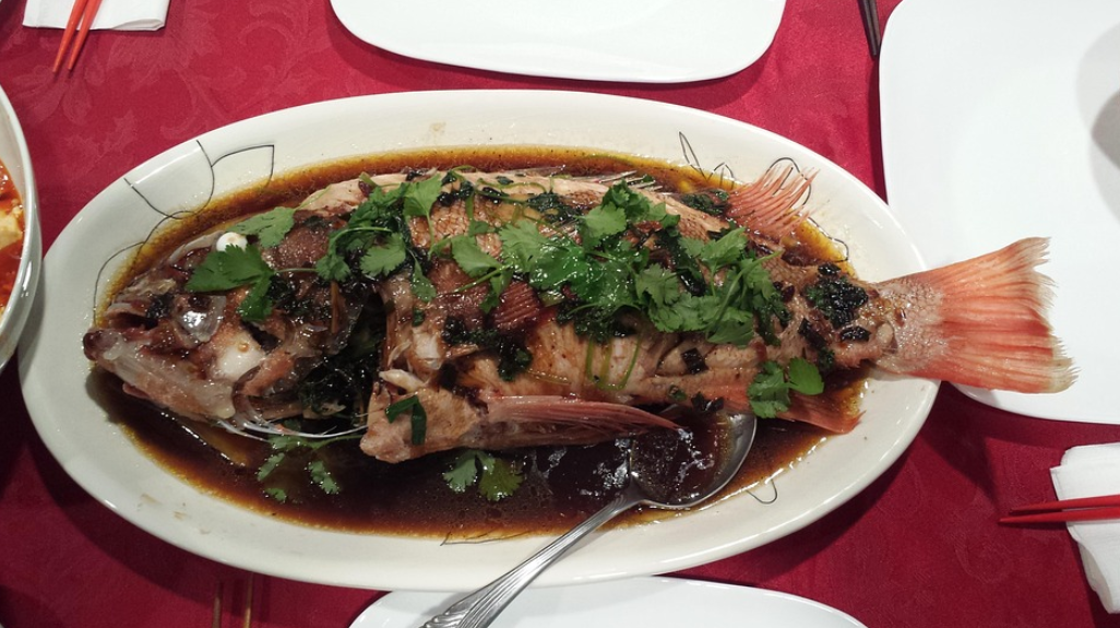 세계의 다양한 해산물 요리 사진