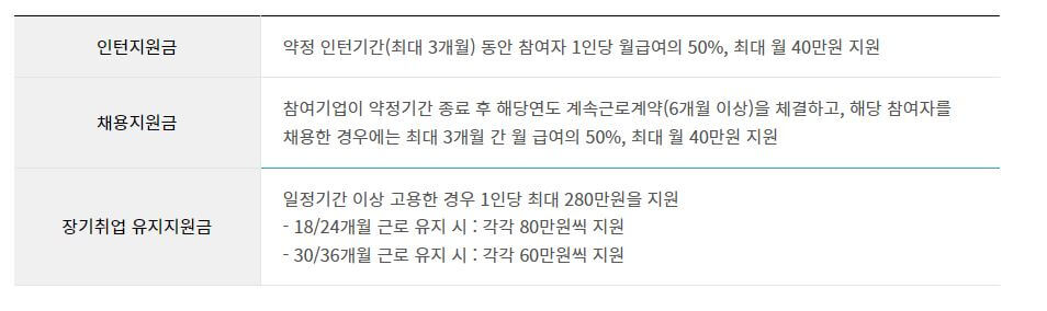 시니어인턴십 지원금