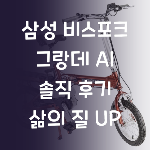 삼성 비스포크 그랑데 AI 세탁건조기..