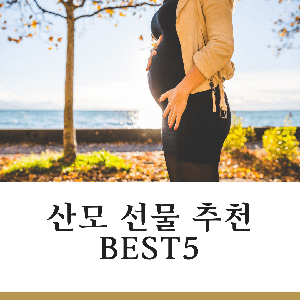 산모 선물 5가지