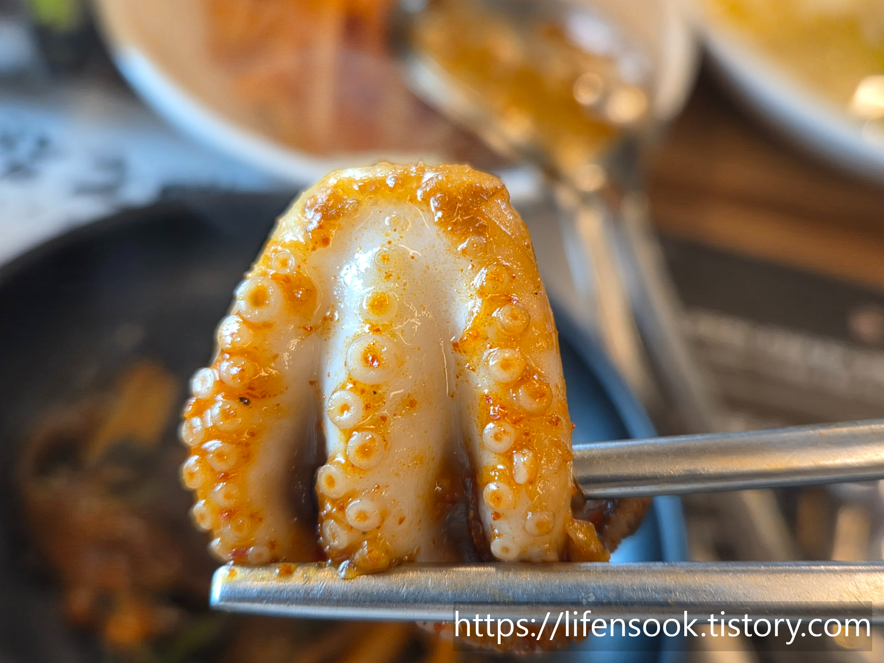 참소예 철판쭈꾸미 볶음 4