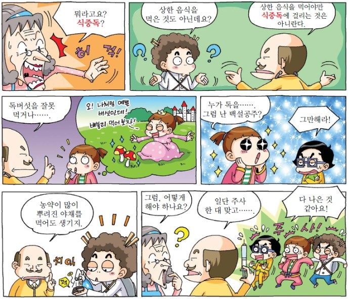 식중독 증상 및 치료방법