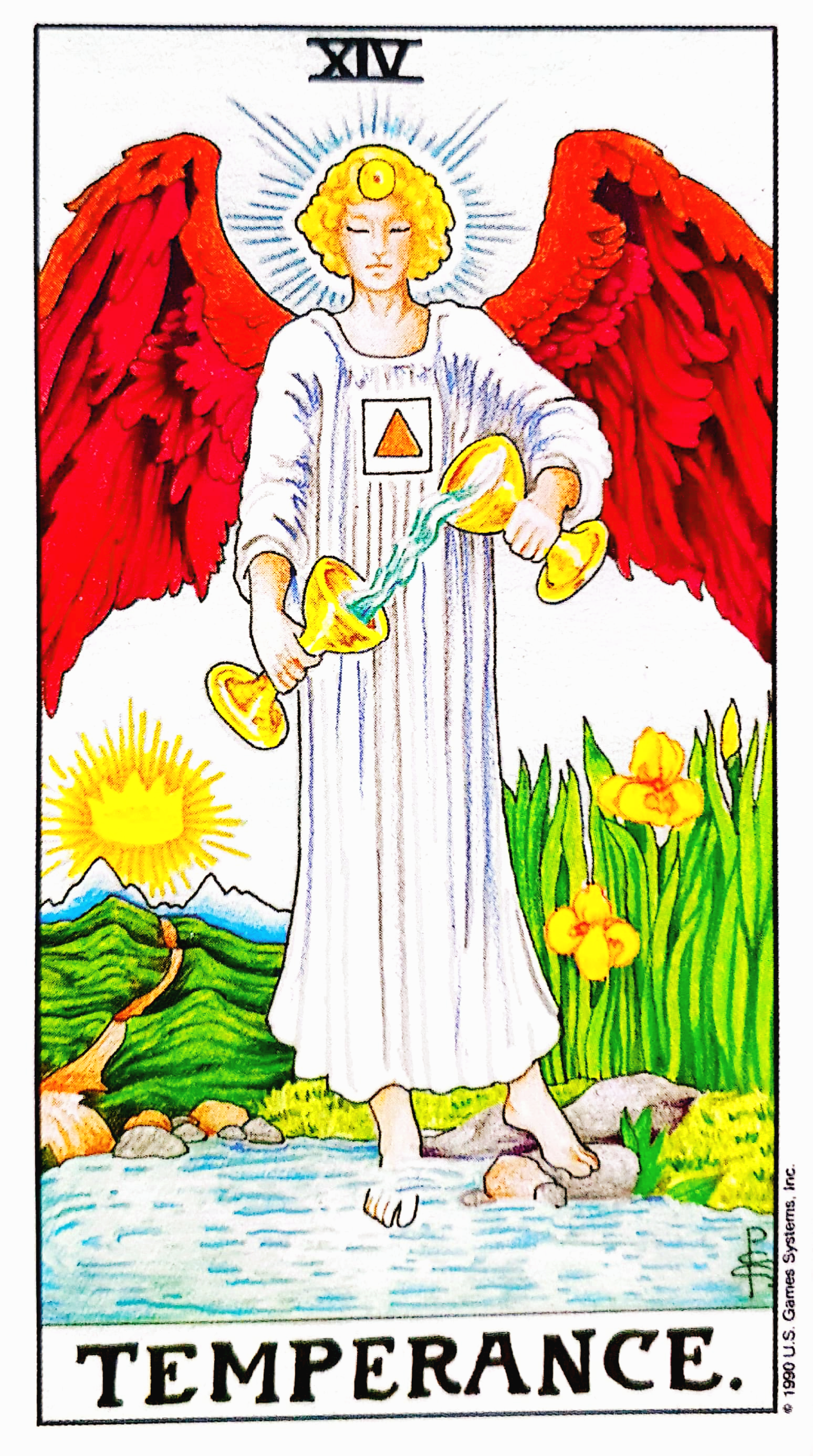 타로카드14번 절제카드