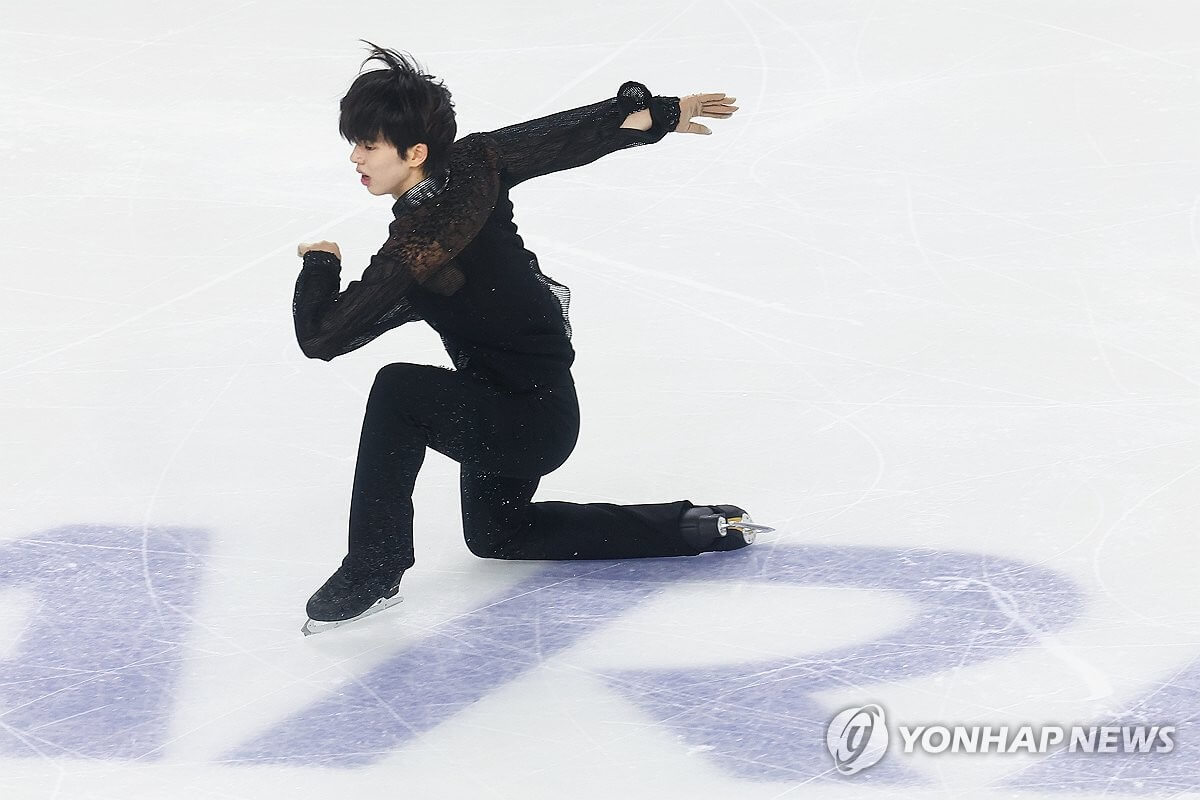 하얼빈 동계 아시안게임 차준환 피겨 쇼트 2위