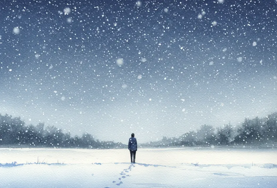 눈 내리는 풍경 꿈 해몽